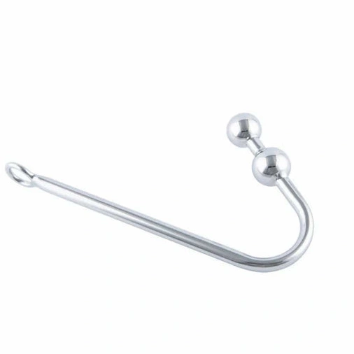 Stainless Two 4417 Pleasurable Hook Balls Anal Steel 0819